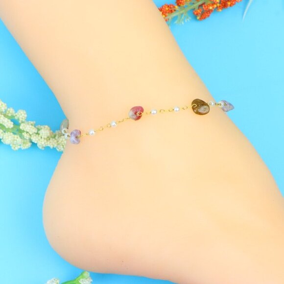 Elegant Handmade Anklet – Perfect for Women & Girls | Ideal Gift Option, DYC1784 - Picture 10 of 10